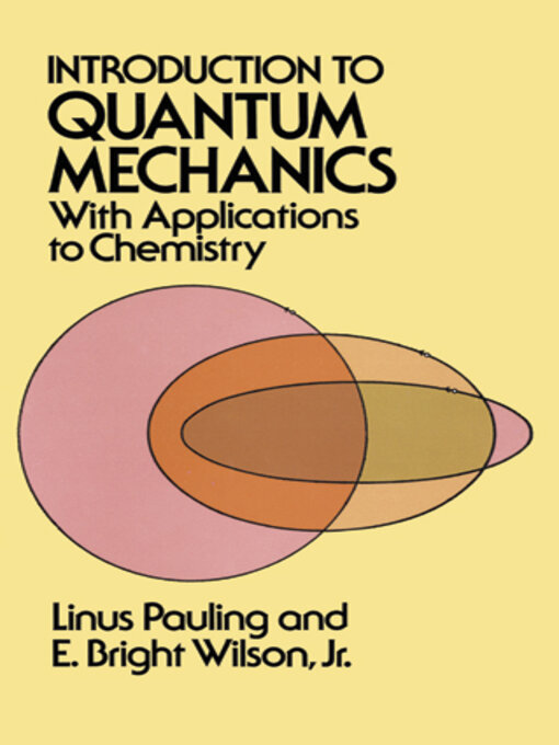 Cover image for Introduction to Quantum Mechanics with Applications to Chemistry
